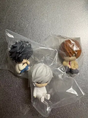 데스노트 미니 피규어 3체 세트