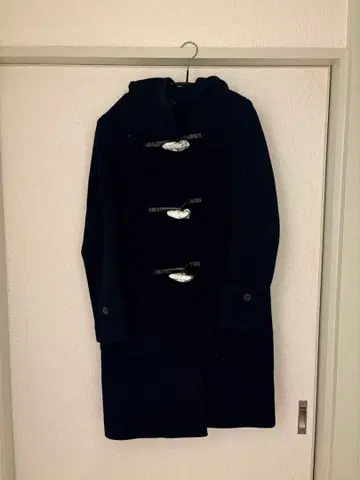 MACPHEE 네이비 더플 코트