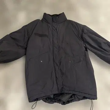 JEANASIS 다운 자켓 프론트 지퍼 포함