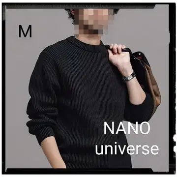 NANO universe 베이직 꽈배기 니트