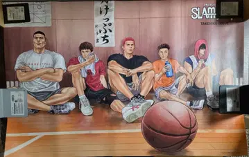 SLAM DUNK 신장 재편판 전권 구매 혜택 특대형 포스터