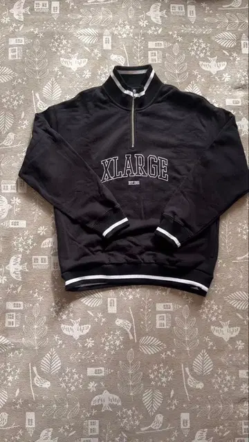 XLARGE 블랙 집업 후드티 L 사이즈