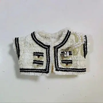 후쿠모토 타이세이 체누이 의류 화이트 트위드