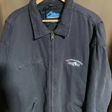 tri mountairl 기업물 덕 워크 자켓 블랙 사이즈 표기 2XL