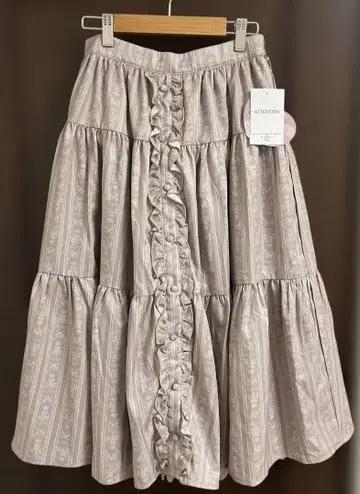 미사용 새상품 시마무라 x 아오키 미사코 니나스 스커트 [ 핑크 ]