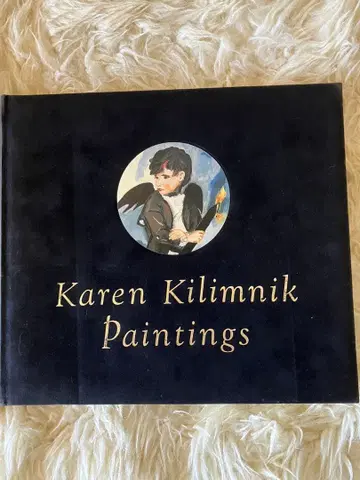 레어 Karen Kilimnik Paintings 대형 하드 커버