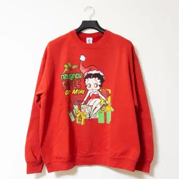 [ US 구제 의류 ] 베티  부프 속기모 트레이닝복 레드