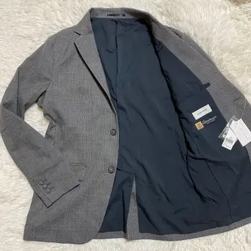 GLOBAL WARK 테일러드 자켓 CARREMAN 글렌체크