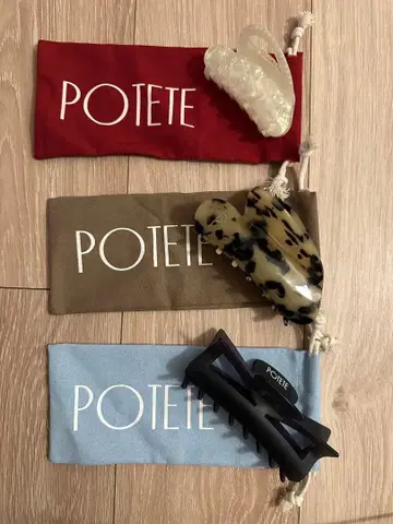 POTETE 헤어 클립 세트