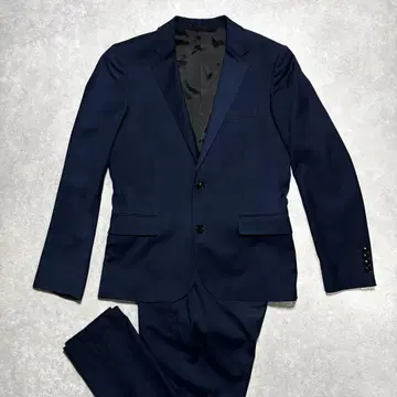 나노 유니버스 셋업 46 캐주얼 수트 네이비