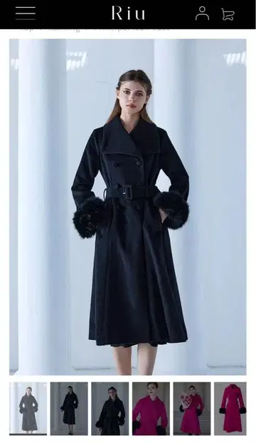 프린시펄 아이콘 코트 블랙