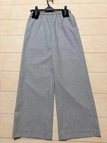 유나이티드 애로우즈 와이드 팬츠 셋업 가능, 동 소재의 자켓도 판매 중