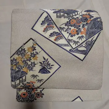 나고야 오비 레트로 고급 설날 빙가풍