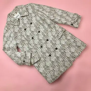 잉게보그 그레이지 레이스 하프 코트