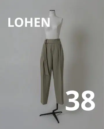 LOHEN 로헨 빅 D 슬래시 팬츠