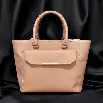 [ 새상품 ] 클러치 포함 3WAY 핸드백 숄더백 인조 가죽 베이지