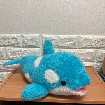 카모가와 씨월드 범고래 봉제 인형