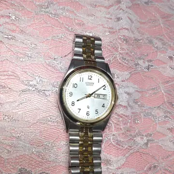 새상품 배터리 작동 미사용품 CITIZEN 남성용 손목시계