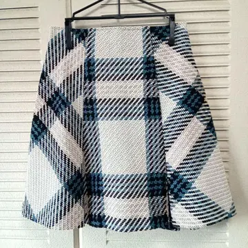 스나이델 로빙 체크 미니 스커트