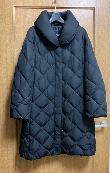 M's 셀렉 다운 코트 블랙 38 사이즈