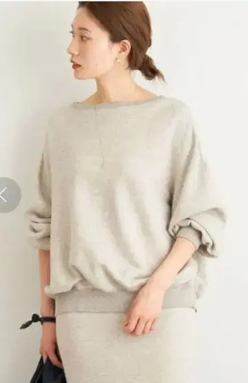 프레임워크*리요셀 쭈리 드롭 숄더 풀오버