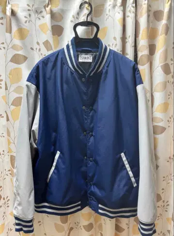 빅 사이즈 OSHMAN'S 네이비 점퍼 XL