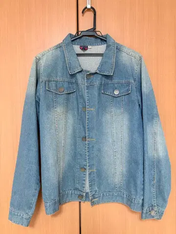 라이트 블루 데님 자켓 M 사이즈