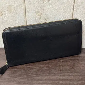 코코마이스터 cocomeister 블랙 가죽 장지갑