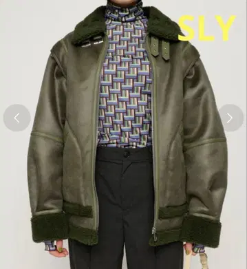 SLY 슬라이 무스탕 코트 자켓 아우터