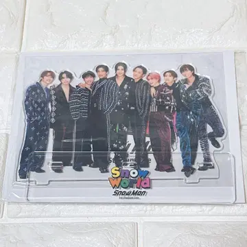 집합 아크릴 스탠드 SnowMan SnowWorld 스노