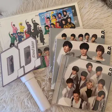 SnowMan D.D. CD 3종 응원봉, 오소마츠 6쌍둥이 씰 포함