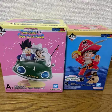 제일복권 드래곤볼 스냅 컬렉션2 A상 손오공&치치 B상 손오공