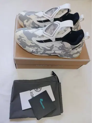 E MARK & LONA 카모플라쥬 스니커즈