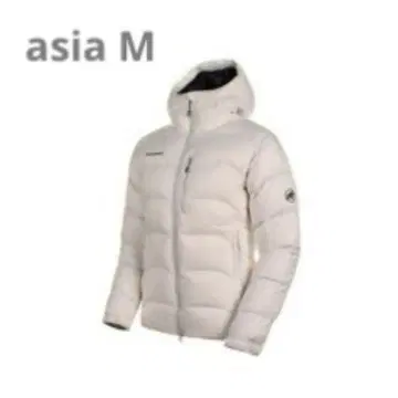 MAMMUT 마무트 엑세론인 후디드 자켓 다운 화이트