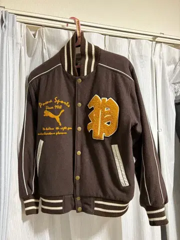 PUMA 푸마 바시티 자켓 레어 빈티지 구제 의류 중고