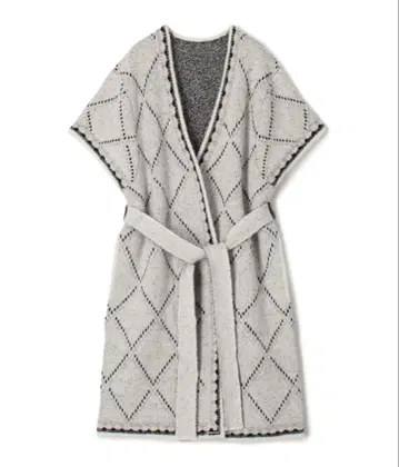 미사용 새상품 DES PRES 파일 스티치 벨티드 베스트 베스트