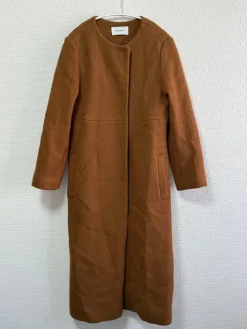 FRAY I.D 브라운 롱 코트