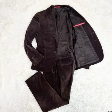 Paul Smith 코듀로이 캐주얼 셋업 브라운