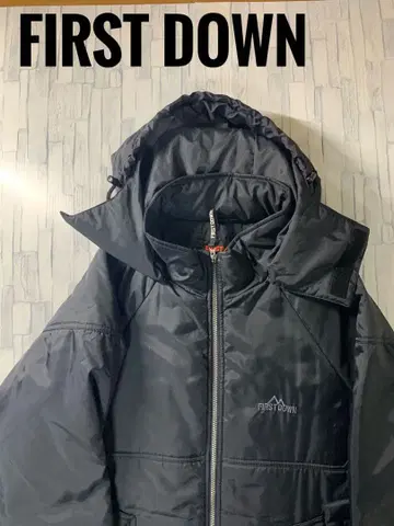 [USA 새상품급]FIRST DOWN 충전솜 자켓 후드 탈부착 가능
