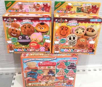 호빵맨 빵공장 나카요시빵 세트 3종 세트