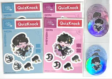 QuizKnock 동문 동언 스티커 홀로