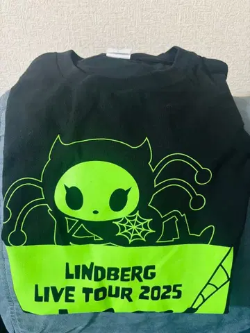 Lindberg 라이브 투어 2025 티셔츠 L 사이즈