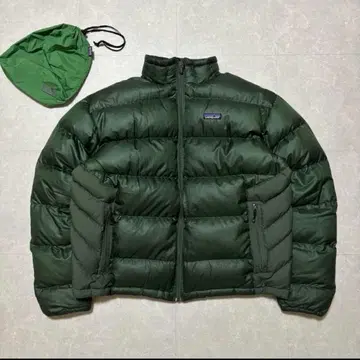 파타고니아 인슐레이션 구스 다운 다운 자켓 그린