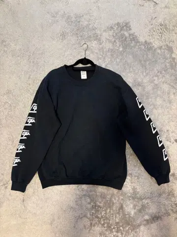 텐박스 TENBOX 트레이닝복 초기 블랙 맨투맨 L 사이즈