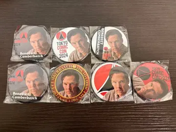 도쿄 코믹콘 2024 베네딕트 컴버배치 배지 7개 세트