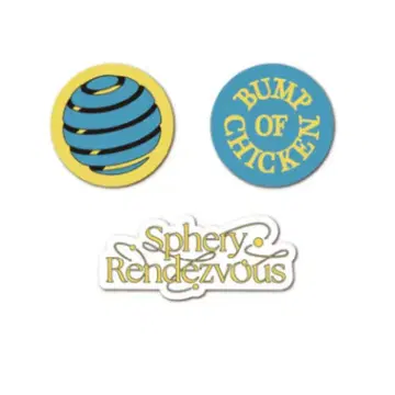 토이즈 한정판 BUMP OF CHICKEN 로고 스티커 세트