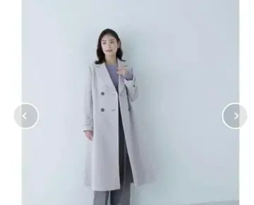 내추럴 뷰티 베이직 빅 칼라 체스터 코트