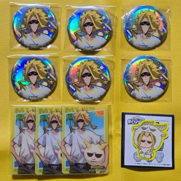 히로아카 BEACHBALL 캔뱃지 혜택 스티커 올마이트