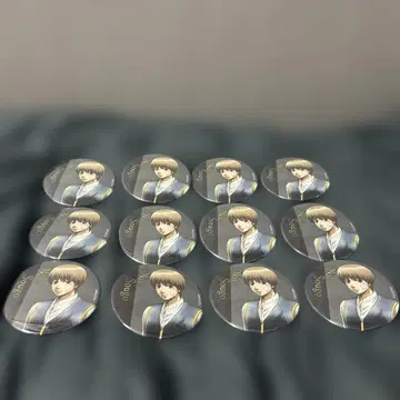 은혼 온2D 장미가키편 캔뱃지 오키타 소고