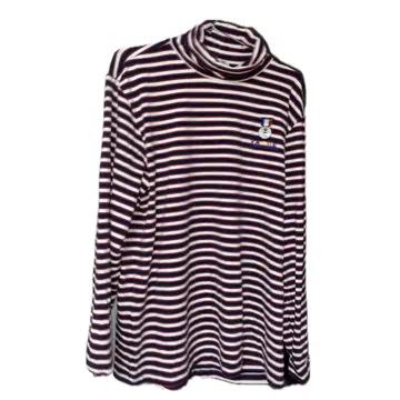 VAGLLE 스트라이프 터틀넥 셔츠